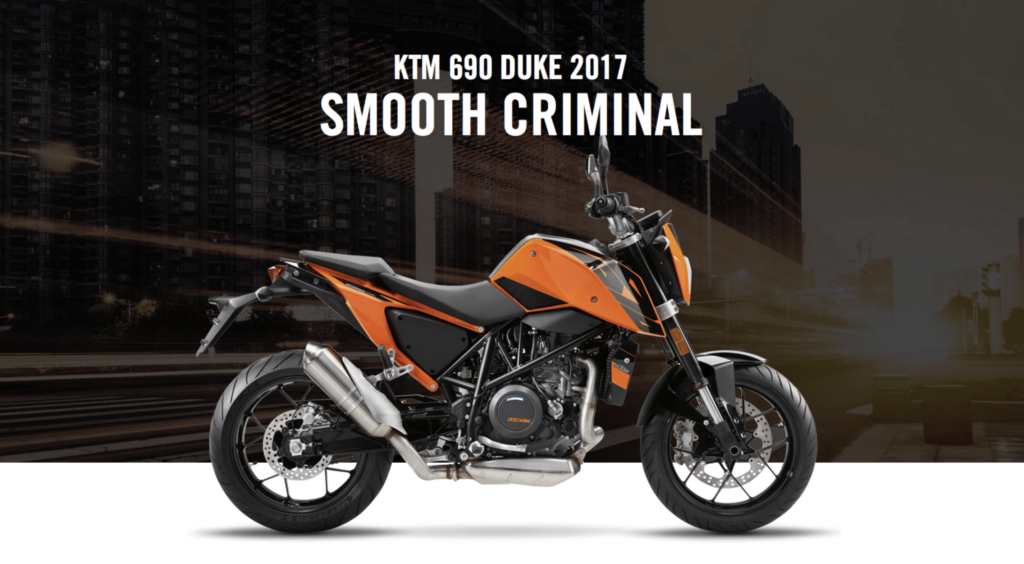 smooth criminal: 690 DUKE © KTM