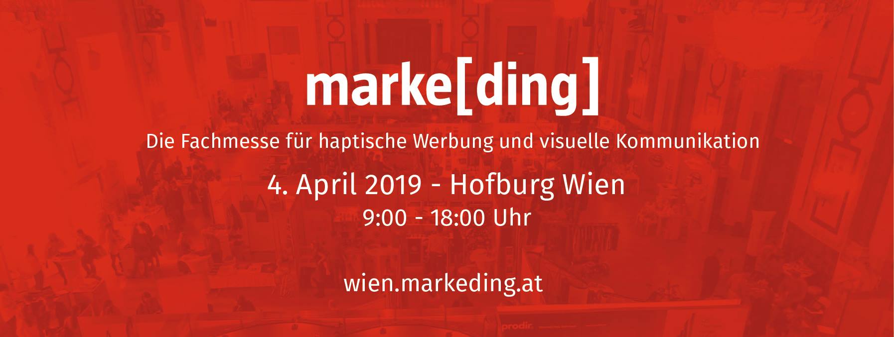marke[ding] Fachmesse für haptische Werbung