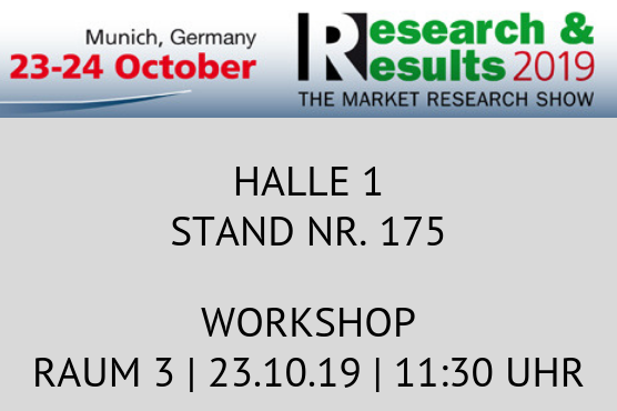 Research & Results Messe
